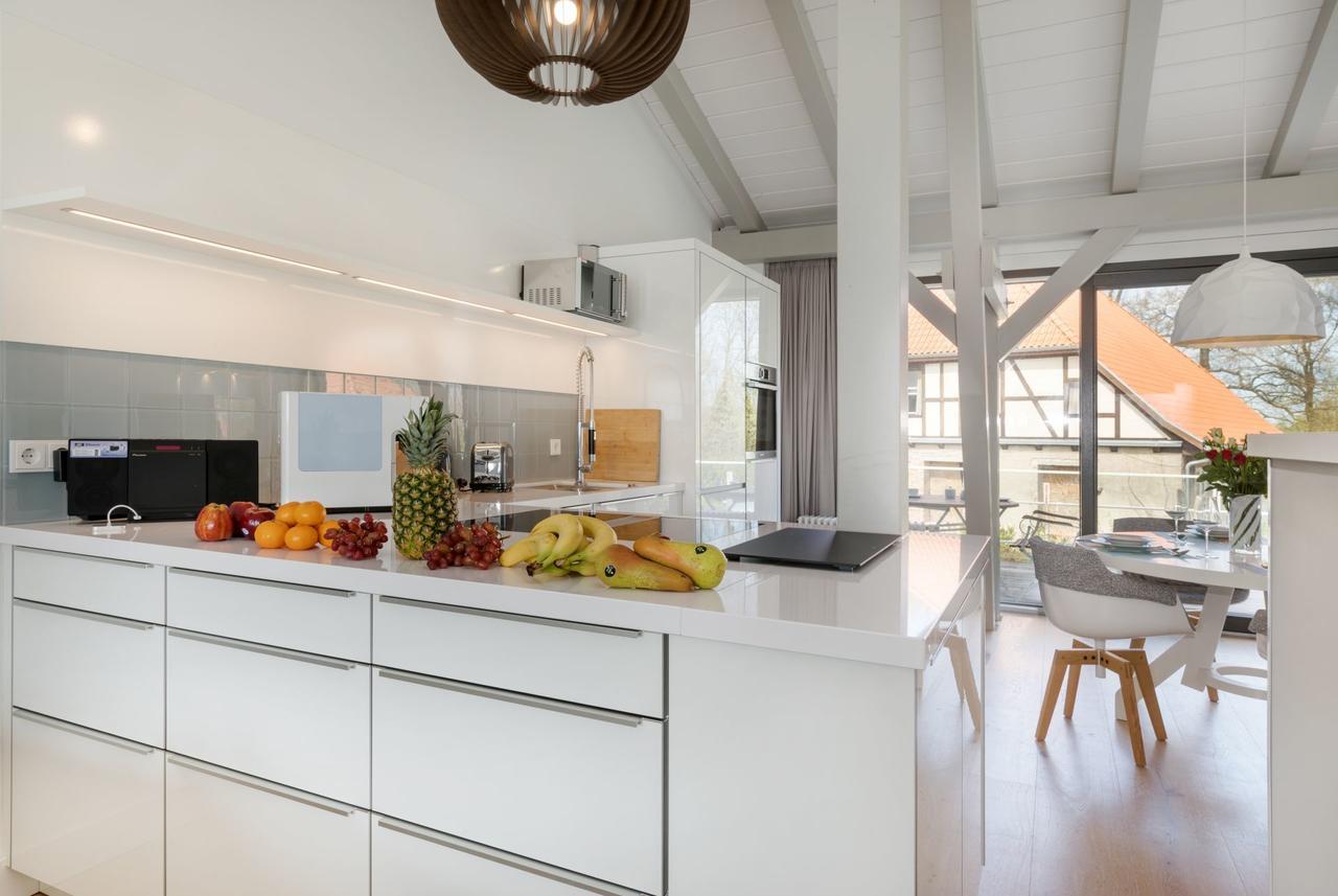Alte Scheune Am Focker Strom Mursewiek Exteriér fotografie
